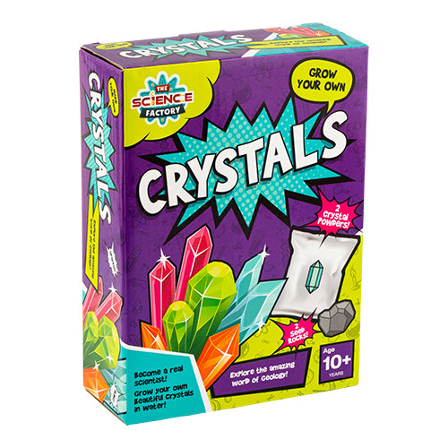 The Science Factory Make Your Own Crystals Kit 153g Toys The Science Factory   