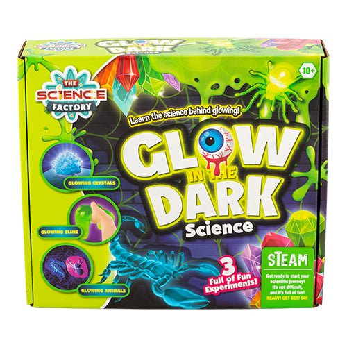 Make Your Own Glow In The Dark Science Kit 396g Games & Puzzles The Science Factory   