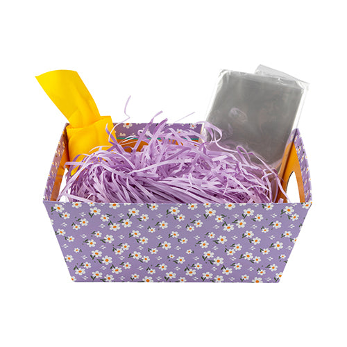 Lilac Daisy Fill Your Own Mini Hamper Kit Gift Wrapping FabFinds   