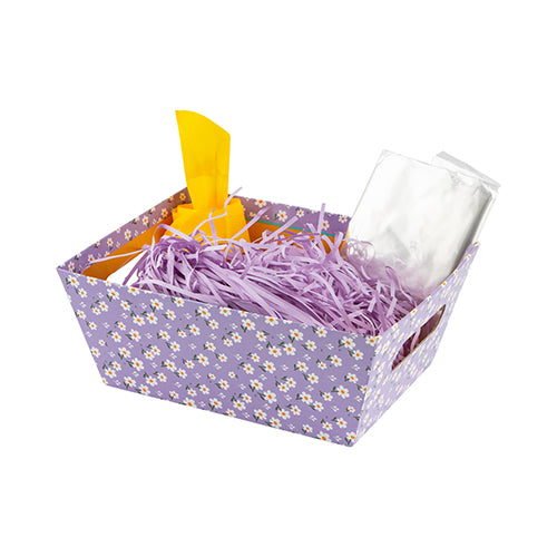 Lilac Daisy Fill Your Own Mini Hamper Kit Gift Wrapping FabFinds   