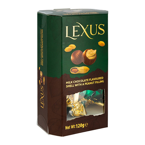 Lexus Milk Chocolate & Peanut Chocolates 120g Chocolate Lexus   