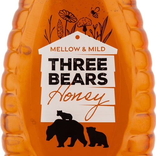 Mellow & Mild Three Bears Honey 720g Condiments & Sauces Mellow & Mild   