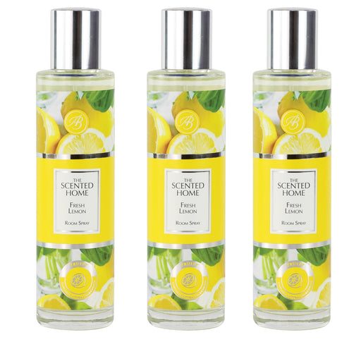 Ashleigh & Burwood Fresh Lemon Room Mist 100ml Room Mist Ashleigh & Burwood Pack of 3