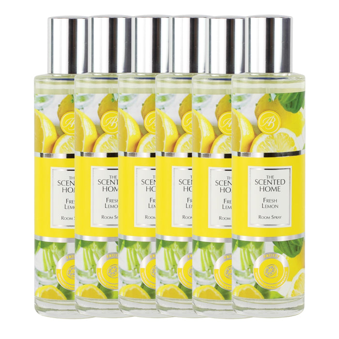 Ashleigh & Burwood Fresh Lemon Room Mist 100ml Assorted Packs Room Mist Ashleigh & Burwood Pack of 6