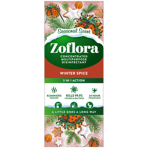 Zoflora Disinfectant Concentrate Winter Spice 500ml Disinfectants Zoflora