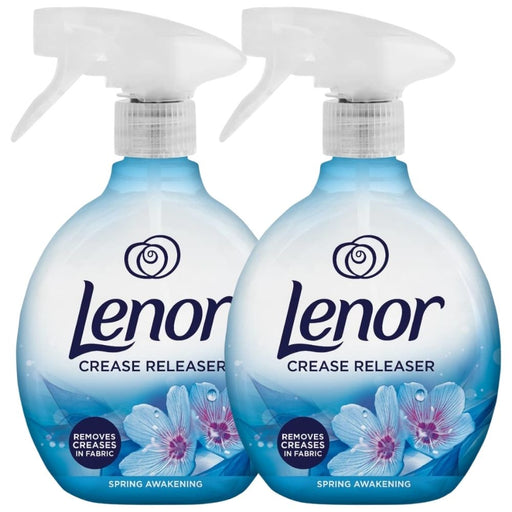 Lenor Crease Releaser Spring Awakening 500ml Laundry - Fabric Freshener Lenor Pack of 2
