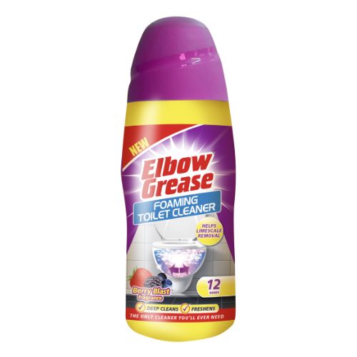 Elbow Grease Foaming Toilet Cleaner Berry Blast 500g FabFinds