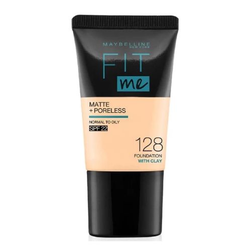 Maybelline Fit Me Matte & Poreless Foundation Assorted Shades Foundation FabFinds 128 Warm Nude  
