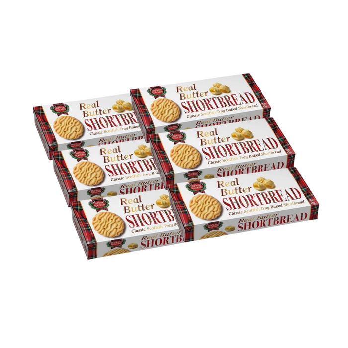 Highland Speciality Scottish Real Butter Shortbread 135g Assorted Packs Biscuits & Cereal Bars highland speciality Pack of 6