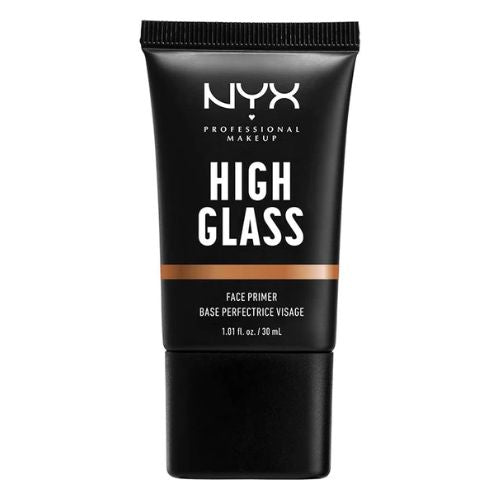 NYX High Glass Face Primer Sandy Glow 30ml Highlighters & Luminizers NYX   