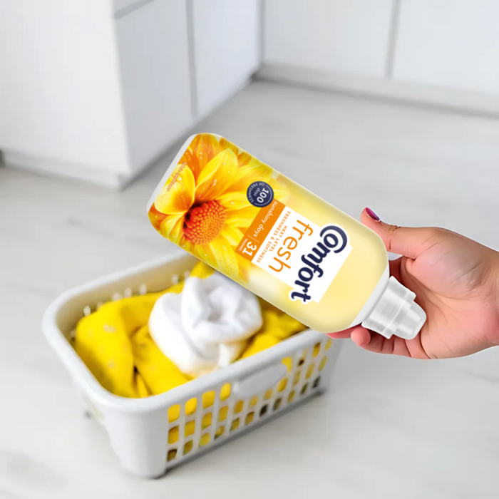 Comfort Fabric Conditioner Sunshiny Days 930ml (31 Washes) Assorted Packs Laundry - Fabric Conditioner Comfort