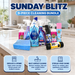 Sunday Blitz Household Cleaning Bundle 9 Piece Cleaning Bundles FabFinds