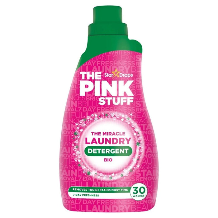 The Pink Stuff The Miracle Bio Laundry Liquid 960ml 30W Assorted Packs Laundry - Detergent Stardrops Pack of 1