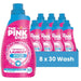 The Pink Stuff The Miracle Sensitive Non-Bio Laundry Liquid 960ml 30W Assorted Packs Laundry - Detergent Stardrops Pack of 8