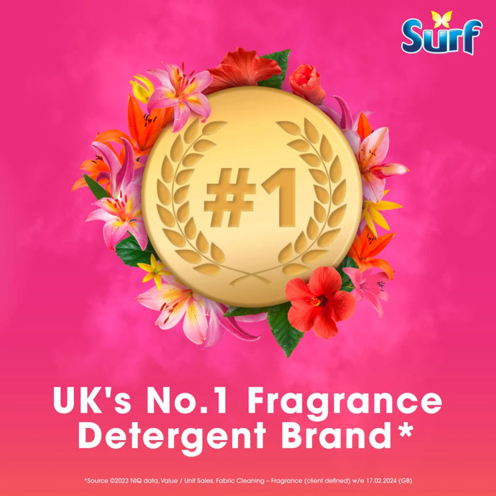 Surf Liquid Laundry Detergent Tropical Lily, 1.2L (44 Washes) Assorted Packs Laundry - Detergent Surf