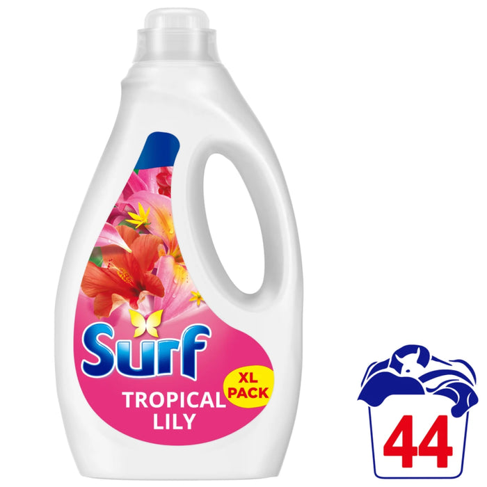 Surf Liquid Laundry Detergent Tropical Lily, 1.2L (44 Washes) Assorted Packs Laundry - Detergent Surf