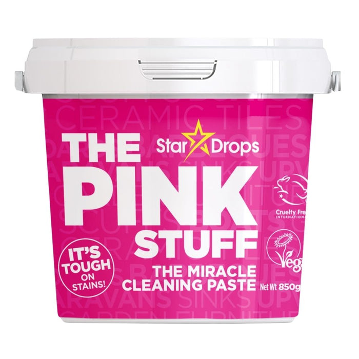 The Pink Stuff Miracle Cleaning Paste 850g Assorted Packs Household Cleaning Products Stardrops Pack of 1