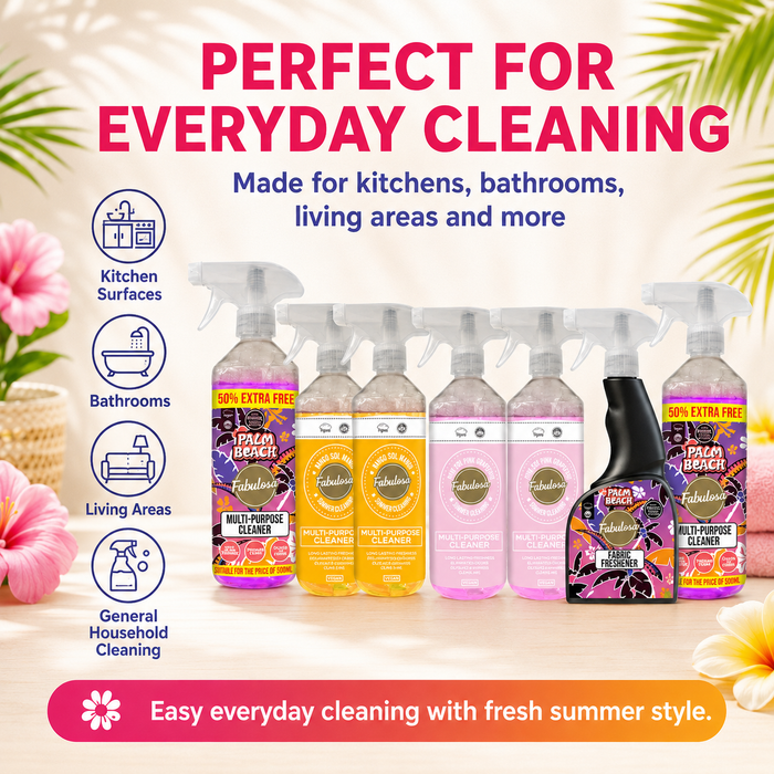 Fabulosa Summer Fun Cleaning Bundle 7 Pieces Fabulosa Bundles Fabulosa
