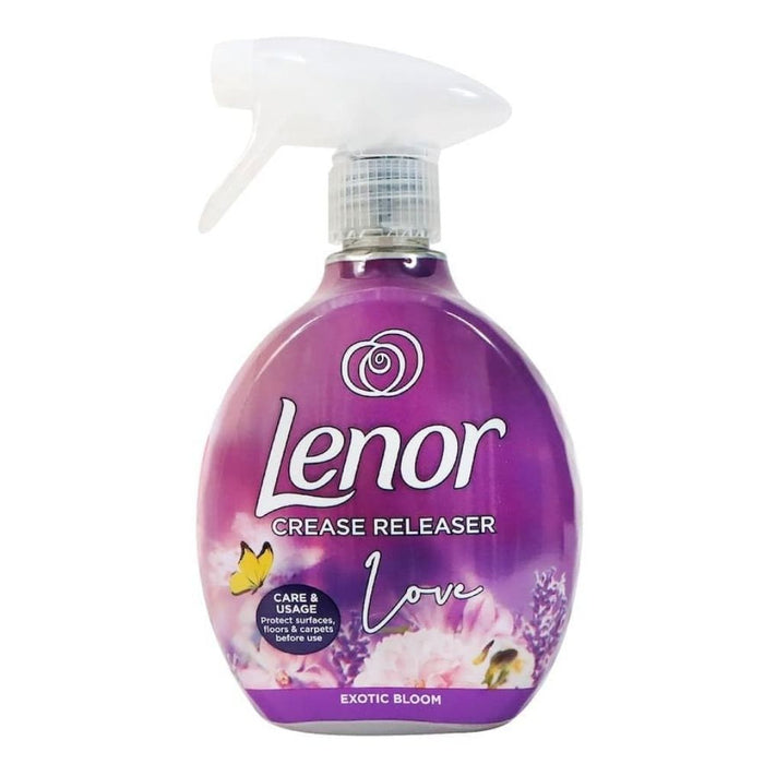 Lenor Exotic Bloom Crease Releaser 500ml Fabric Freshener Lenor Pack of 1