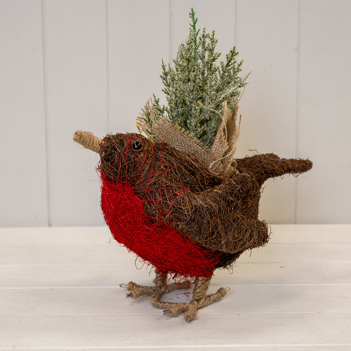 Satchville Salim Robin Red Breast Planter