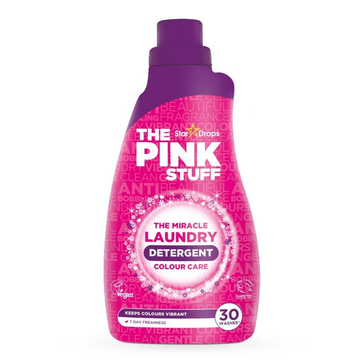 The Pink Stuff Miracle Laundry Detergent Colour Care 960ml Assorted Packs Laundry - Detergent Stardrops Pack of 1