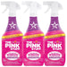 The Pink Stuff Miracle Window and Glass Cleaner with Rose Vinegar 850ml Assorted Packs Glass & Window Cleaners Stardrops Pack of 3