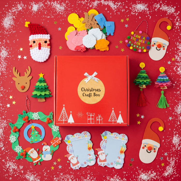 Ultimate Christmas Craft Bundle 6 Fun Festive Activities for Kids DIY Santa & Holiday Decoration Christmas Decorations FabFinds