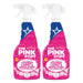 The Pink Stuff Miracle Foaming Carpet & Upholstery Stain Remover 500ml Assorted Packs Floor & Carpet Cleaners Stardrops Pack of 2