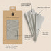 Gift Maker Silver Tissue Paper 4 Sheets Christmas Wrapping & Tissue Paper FabFinds