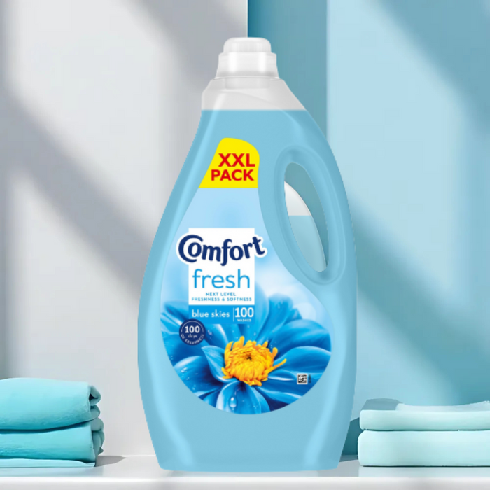 Comfort Fabric Conditioner Blue Skies 100 Washes Assorted Packs Laundry - Fabric Conditioner Comfort