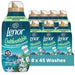 Lenor Outdoorable Northern Solstice Fabric Softener 45 Washes Assorted Packs Laundry - Fabric Conditioner Lenor Pack of 8