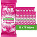 The Pink Stuff Miracle Biodegradable Multi-Purpose Cleaning Wipes 72 Wipes Assorted Packs Cleaning Wipes Stardrops Pack of 12