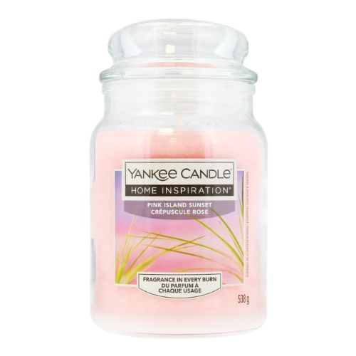 Yankee Candle Home Large Jar Pink Island 538g Candles yankee candles   