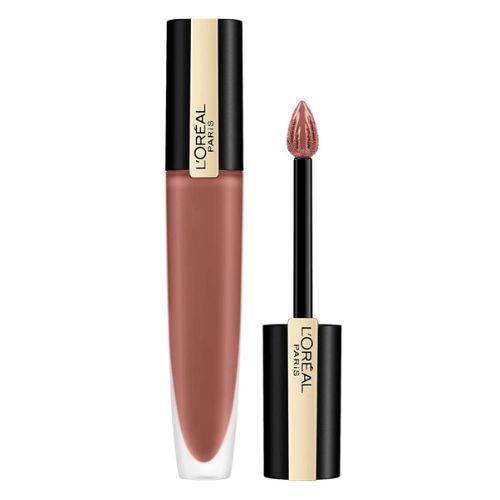 L'Oreal Rouge Signature Metallic Liquid Lip Ink Assorted Shades Lipstick L'Oreal 122 I Tease  