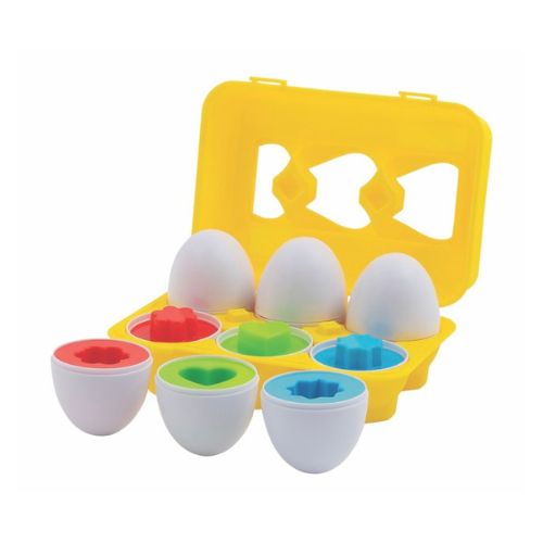 Toys For Toys Mix & Match Shape Sorting Eggs Baby & Toddler Toys For Tots   