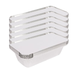Serve Up Large Foil Containers Assorted Pack 20.5cm x 11cm Food Storage FabFinds Pack of 48