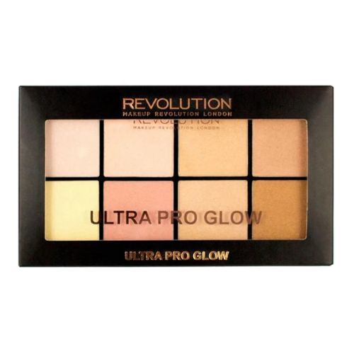 Revolution Makeup Ultra Pro Glow Highlighting Palette Highlighters & Luminizers Revolution   