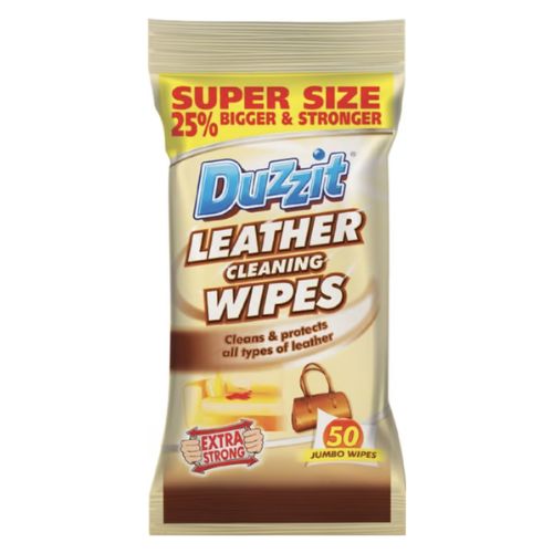 Duzzit Leather Cleaning Wipes 50 Pack Cleaning Wipes Duzzit   