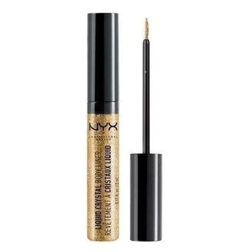 Nyx Liquid Crystal Glitter Body Liner Gold LCL 101 Eye Liner NYX   