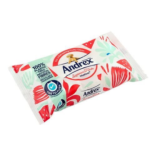 Andrex Packaging Andrex Summer Fresh Washlets Flushable - FabFinds