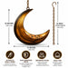 Hanging Moon Fruit Bird Feeder Rust Bird Feeders FabFinds