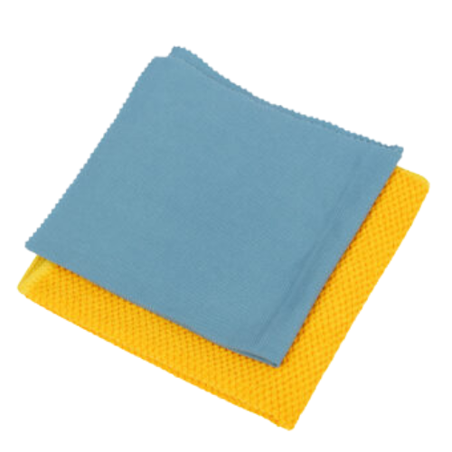 Addis Microfibre Cloths Bathroom Kit 2 Pack Cloths, Sponges & Scourers Addis