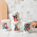 Artistic Animal Print Ceramic Mug 360ml Assorted Designs Mugs FabFinds