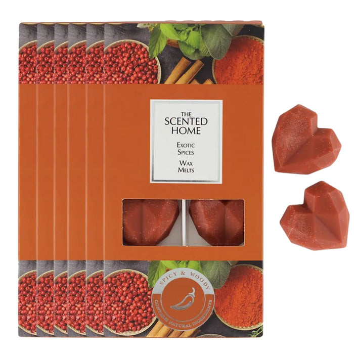 Ashleigh & Burwood Exotic Spices Wax Melts 8x8g Wax Melts Ashleigh & Burwood Pack of 6