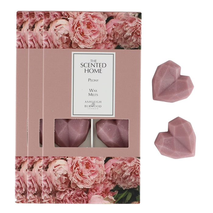 Ashleigh & Burwood Peony Wax Melts 8x8g Wax Melts Ashleigh & Burwood Pack of 3