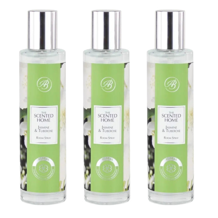 Ashleigh & Burwood Jasmine & Tuberose Room Mist 100ml Assorted Packs Room Mist Ashleigh & Burwood Pack of 3