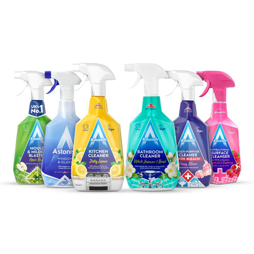 Astonish Cleaning Spray Bundle 6 x 750ml Cleaning Bundles Astonish   