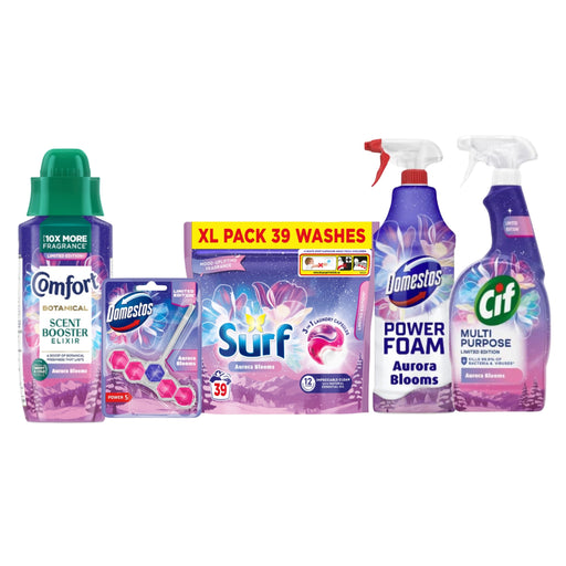 Aurora Blooms Winter Cleaning & Laundry 5 Piece Bundle Cleaning Bundles FabFinds