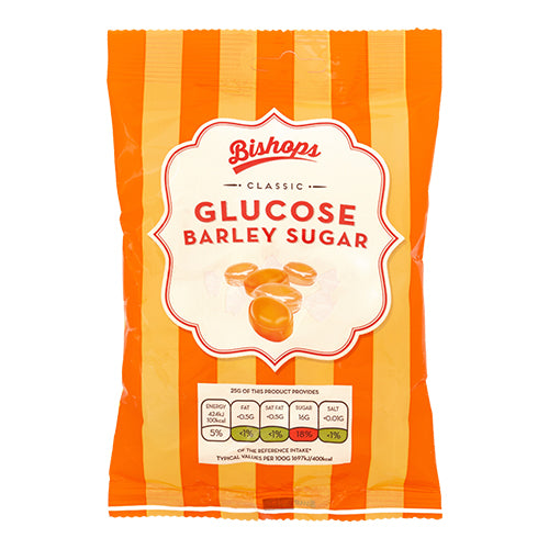 Bishops Glucose Barley Sugar Sweets 140g Sweets, Mints & Chewing Gum Bishop's   