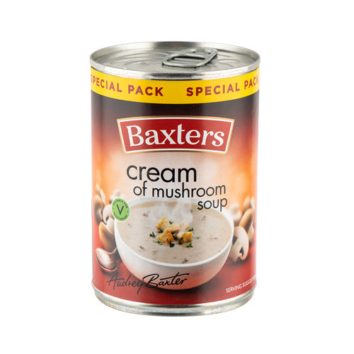 Baxters Cream Of Mushroom Soup 380g Soups Baxters   